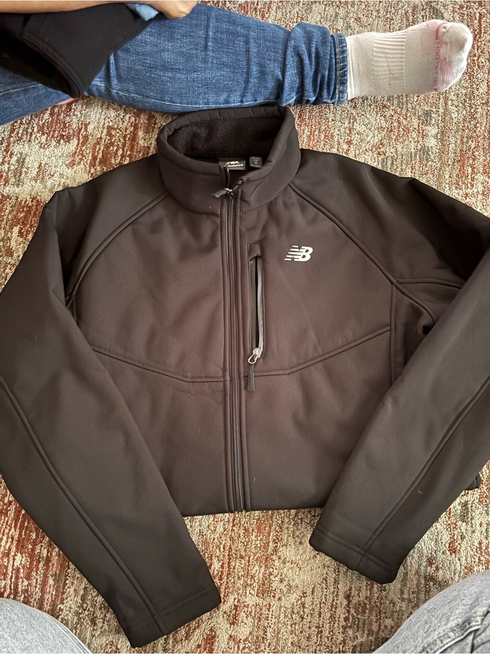 New Balance Men's Black Performance Softshell Jacket